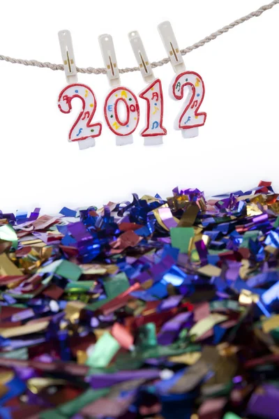 Έννοια γιορτή νέο έτος 2012 — Φωτογραφία Αρχείου