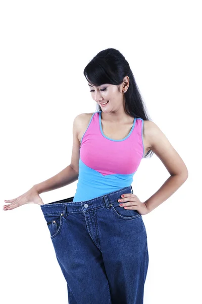 Concepto de pérdida de peso —  Fotos de Stock