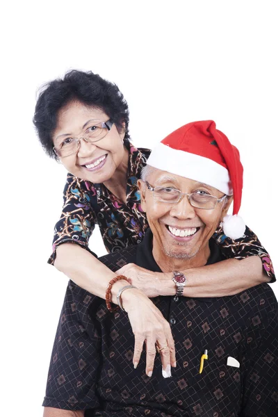 Happy Asian Senior Couple — Stock Photo, Image