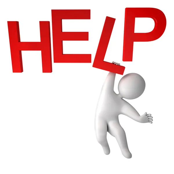 Person help — Stock Photo, Image