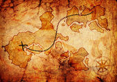 Old pirates treasure map background — Stock Photo © Andrey_Kuzmin ...