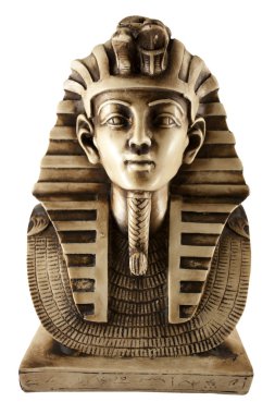 A marble statue of Tutankhamun clipart
