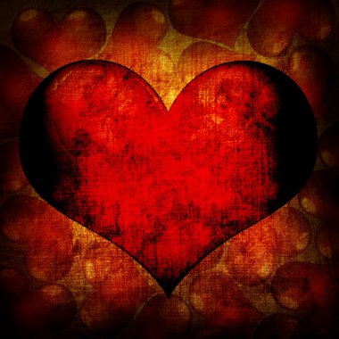 Valentine's day red background clipart