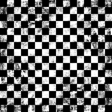 Grunge chessboard background clipart