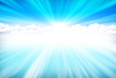 Blue heavens clipart