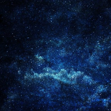 Background of space with stars clipart