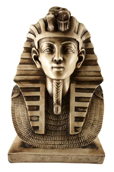 Eine Marmorstatue von Tutanchamun — Stockfoto