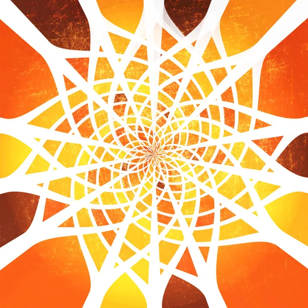 Colorful spiderweb — Stock Photo, Image