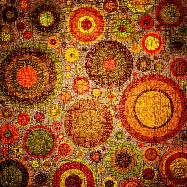 Grunge círculos coloridos —  Fotos de Stock