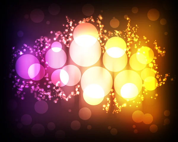 Abstract background with glowing circles — Stock Photo, Image