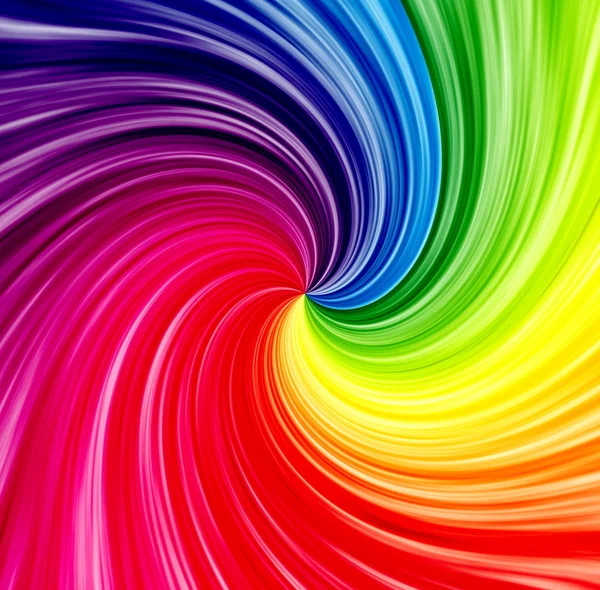Спектральный спиральный фон — стоковое фото