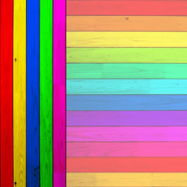 Colorful wooden blank — Stock Photo, Image