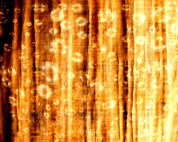 Bubliny na oranžové papyrus — Stock fotografie