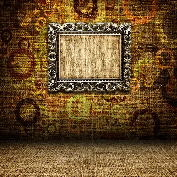 Iron frame in the room — Stock Photo, Image
