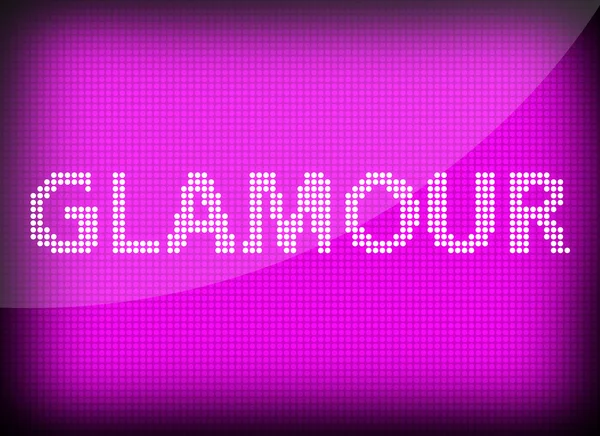 Glamour text — Stock Photo, Image