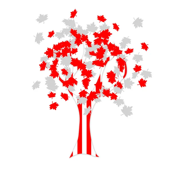 Kanadan lippupuu — kuvapankkivalokuva