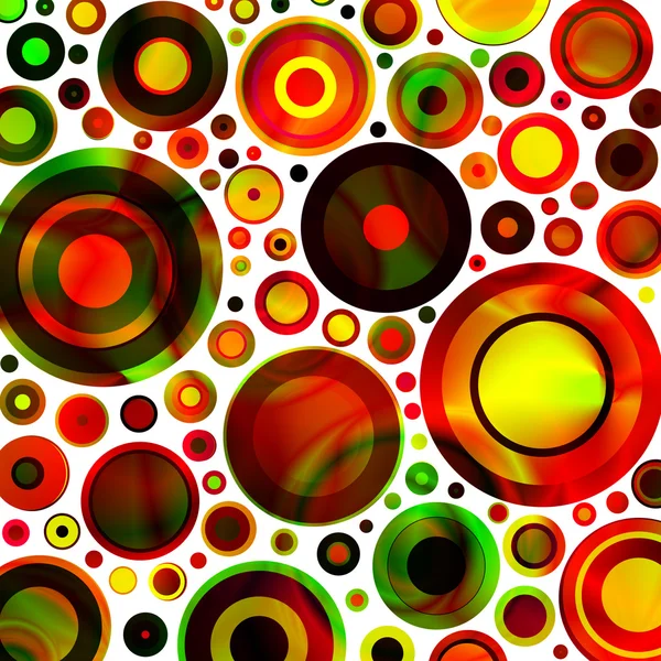 Красочные круги — стоковое фото