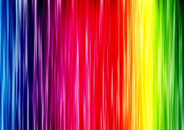 Arco-íris linear — Fotografia de Stock