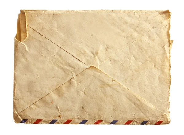 Velho envelope aéreo — Fotografia de Stock