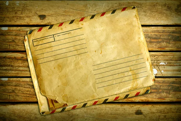 Vintage air envelope — Stock Photo, Image