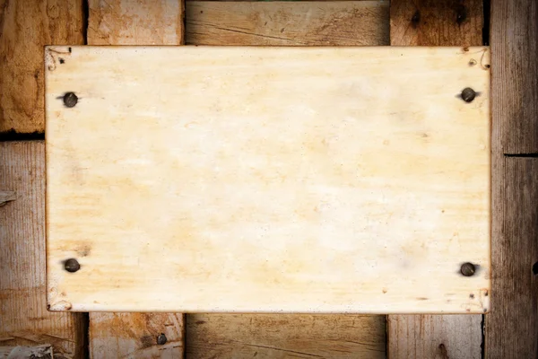 Vecchio telaio di sfondo in legno — Foto Stock