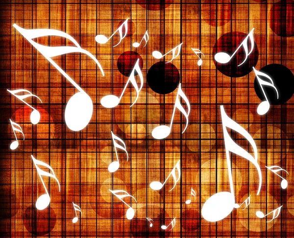Абстрактный музыкальный фон — стоковое фото