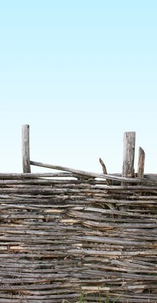 古い風化フェンス — ストック写真