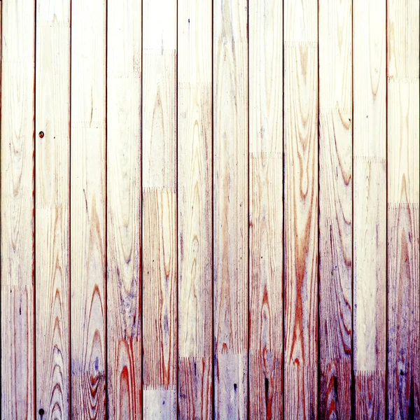 Rückenlehne aus Holzplatten — Stockfoto