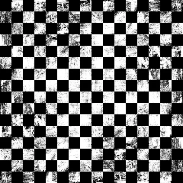 Фон гранж шахматной доски — стоковое фото