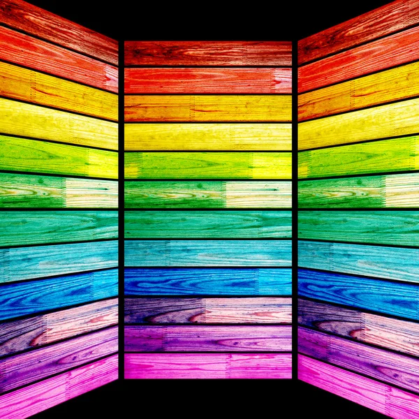Tablones de madera espectral —  Fotos de Stock