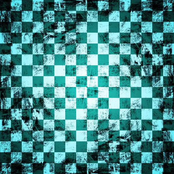 Grunge schackbrädet bakgrund — Stockfoto