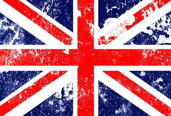 Vlajka Anglie grunge — Stock fotografie