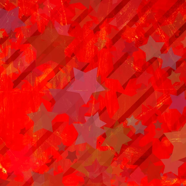 Grunge renkli yıldız — Stok fotoğraf