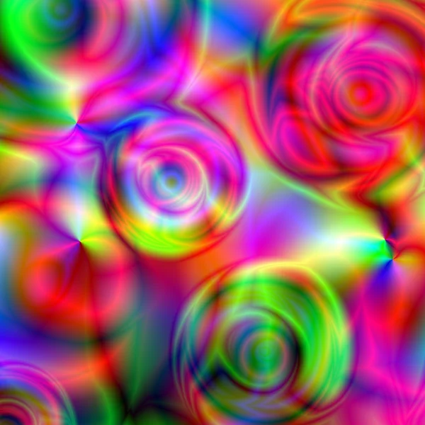 Фон со спектральными кругами — стоковое фото