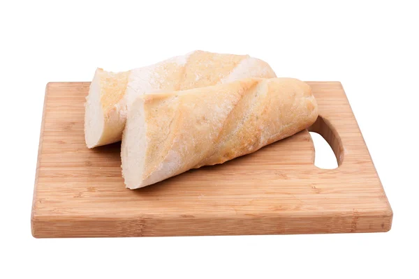 Bread on the wooden board — Stock Photo, Image