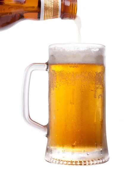 Холодне пиво — стокове фото