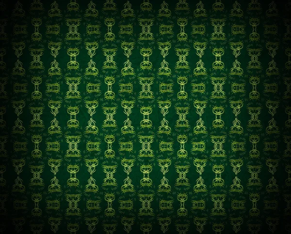 Seamless wallpaper pattern, green