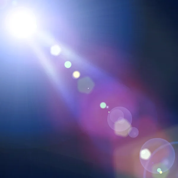 Blue light beam — Stock Photo, Image