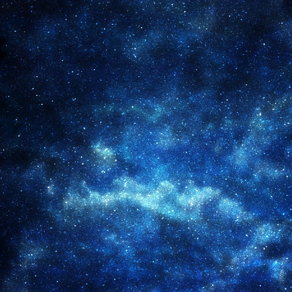 Background of space with stars
