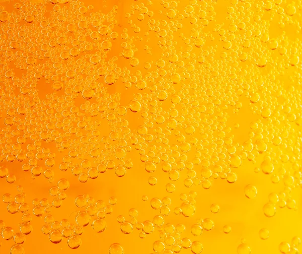 Zavřít pivní bubliny — Stock fotografie