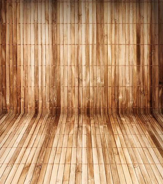 Старий дерев'яний зал — стокове фото