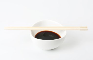 Soy Sauce in Suace-boat clipart