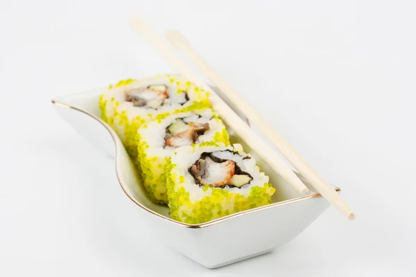 Foto do sushi com caviar — Fotografia de Stock