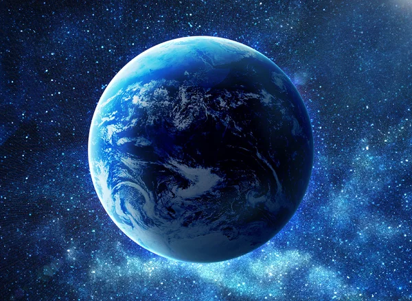 Jorden i rymden — Stockfoto