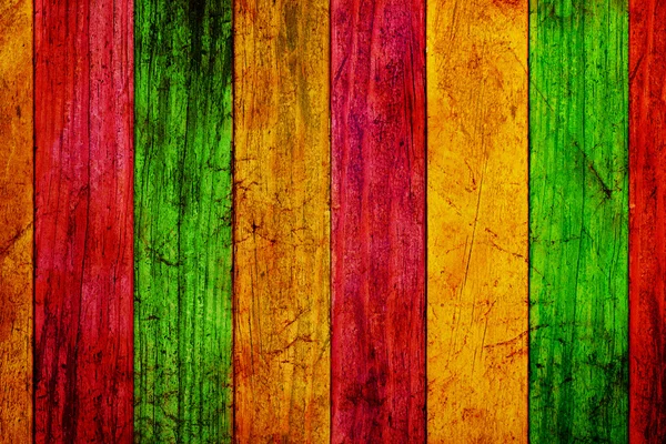 Farbe Holz Hintergrund — Stockfoto