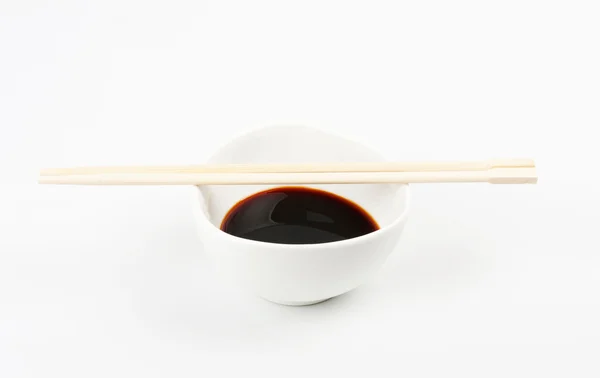 stock image Soy Sauce in Suace-boat