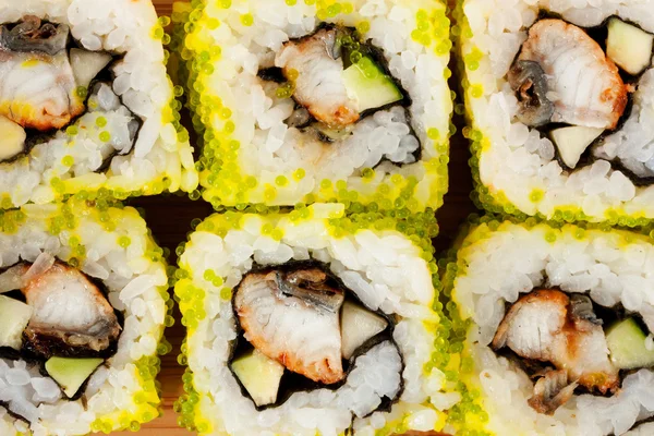 Fechar foto do sushi — Fotografia de Stock