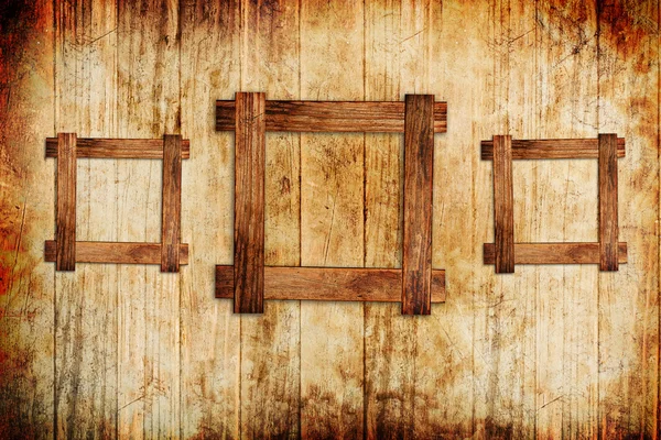 Wood frame background — Stock Photo, Image