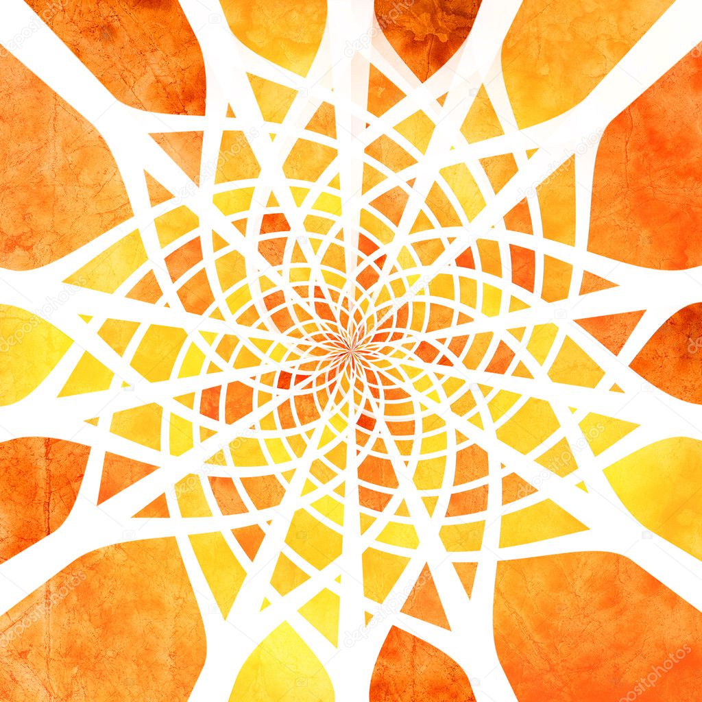 Grunge spiderweb