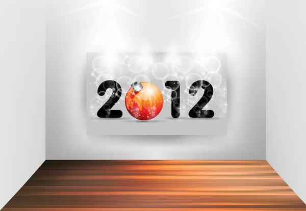 Año nuevo 2012 — Archivo Imágenes Vectoriales